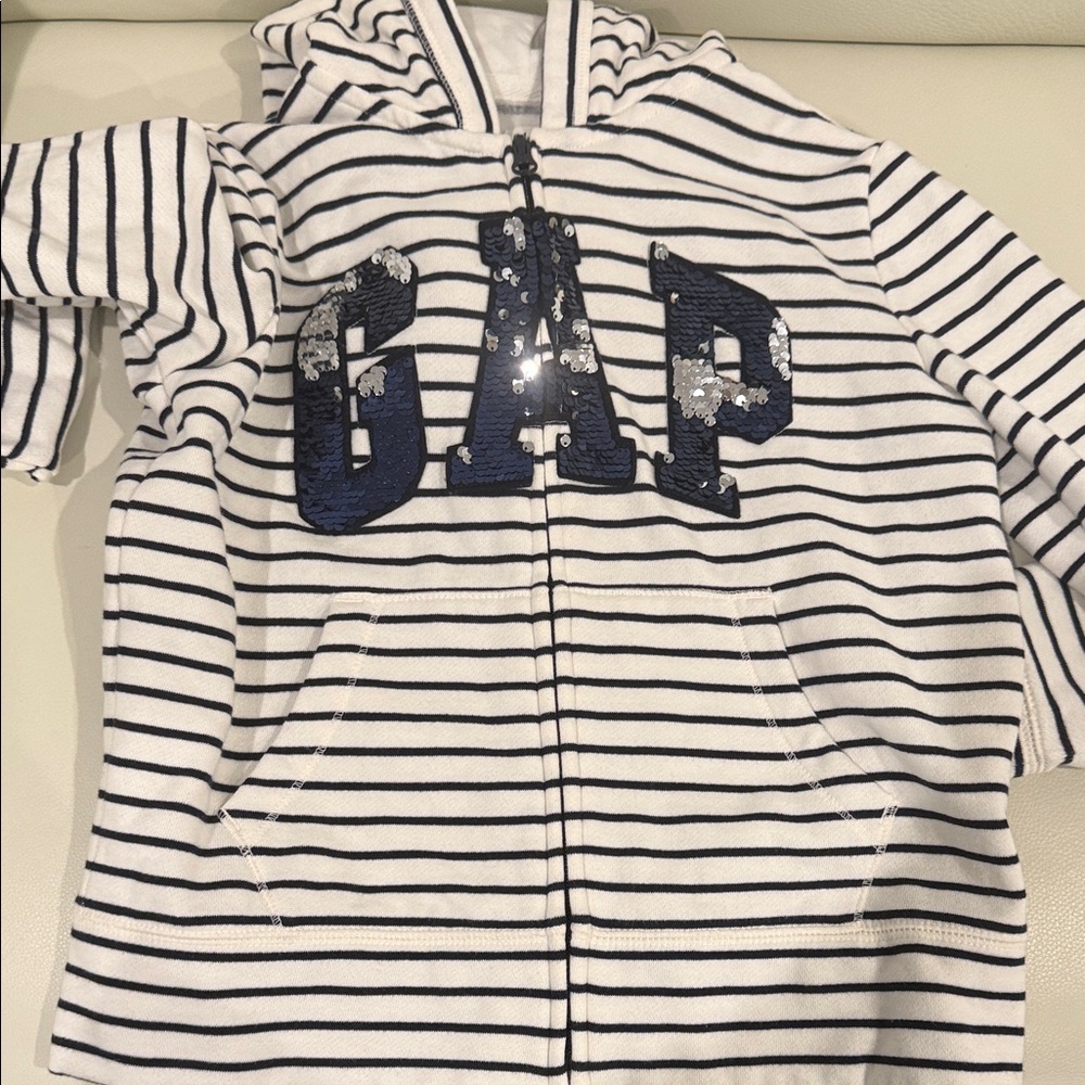 Gap sequin sweat shirt.
